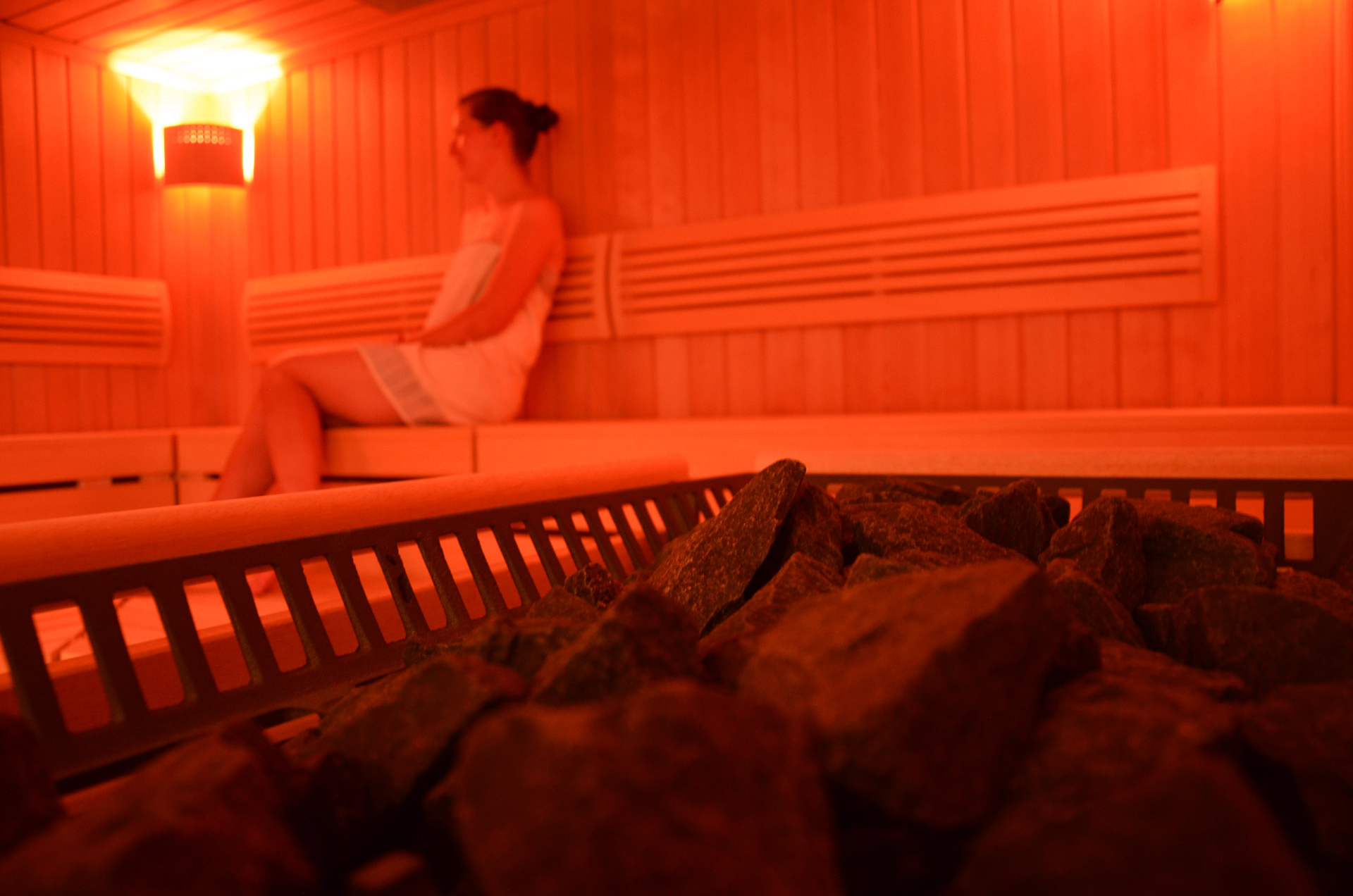 Spa-Bereich Sauna