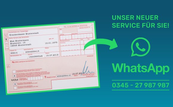 Unser neuer WhatsApp-Service für Sie!
