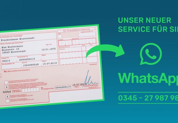 Unser neuer WhatsApp-Service für Sie!